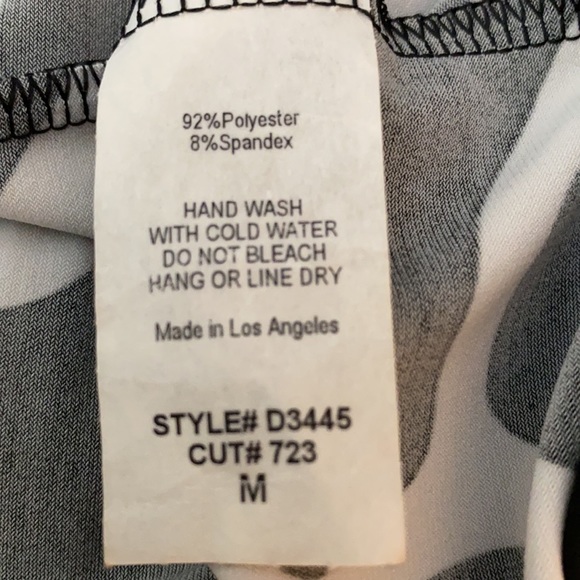 Black and white dress - Picture 4 of 4